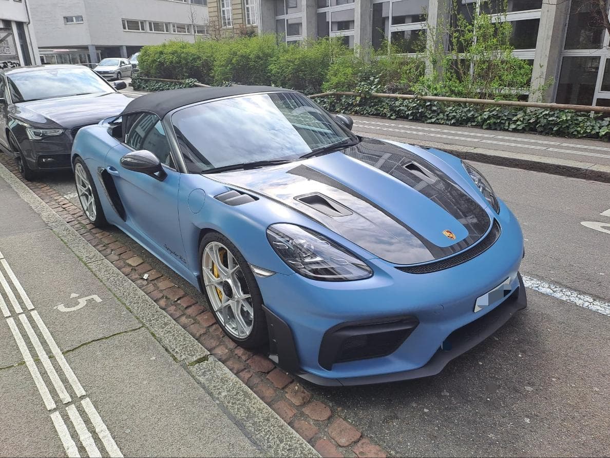 Porsche 718 Boxster Spyder RS