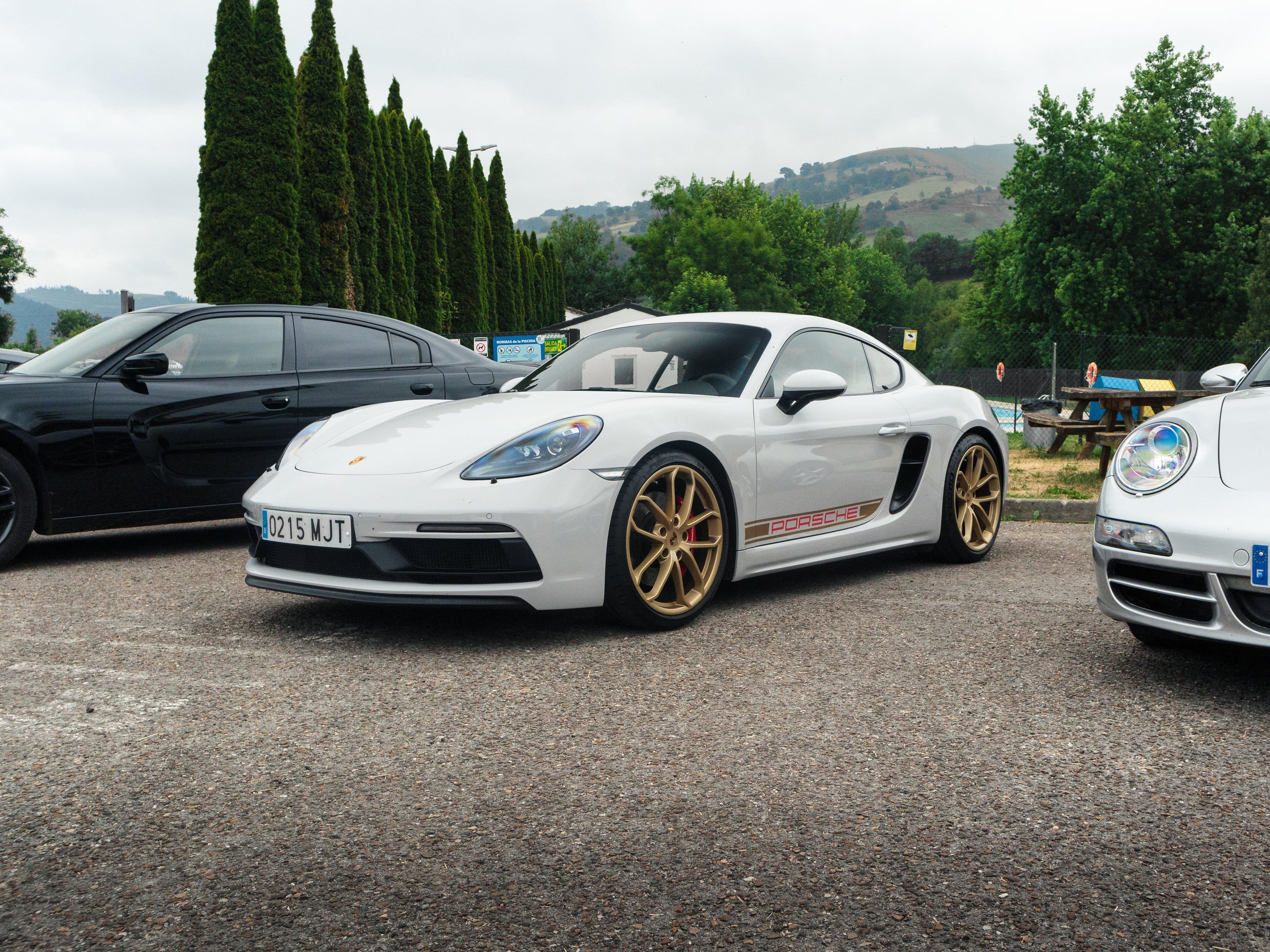 Porsche 718 Cayman, foto original