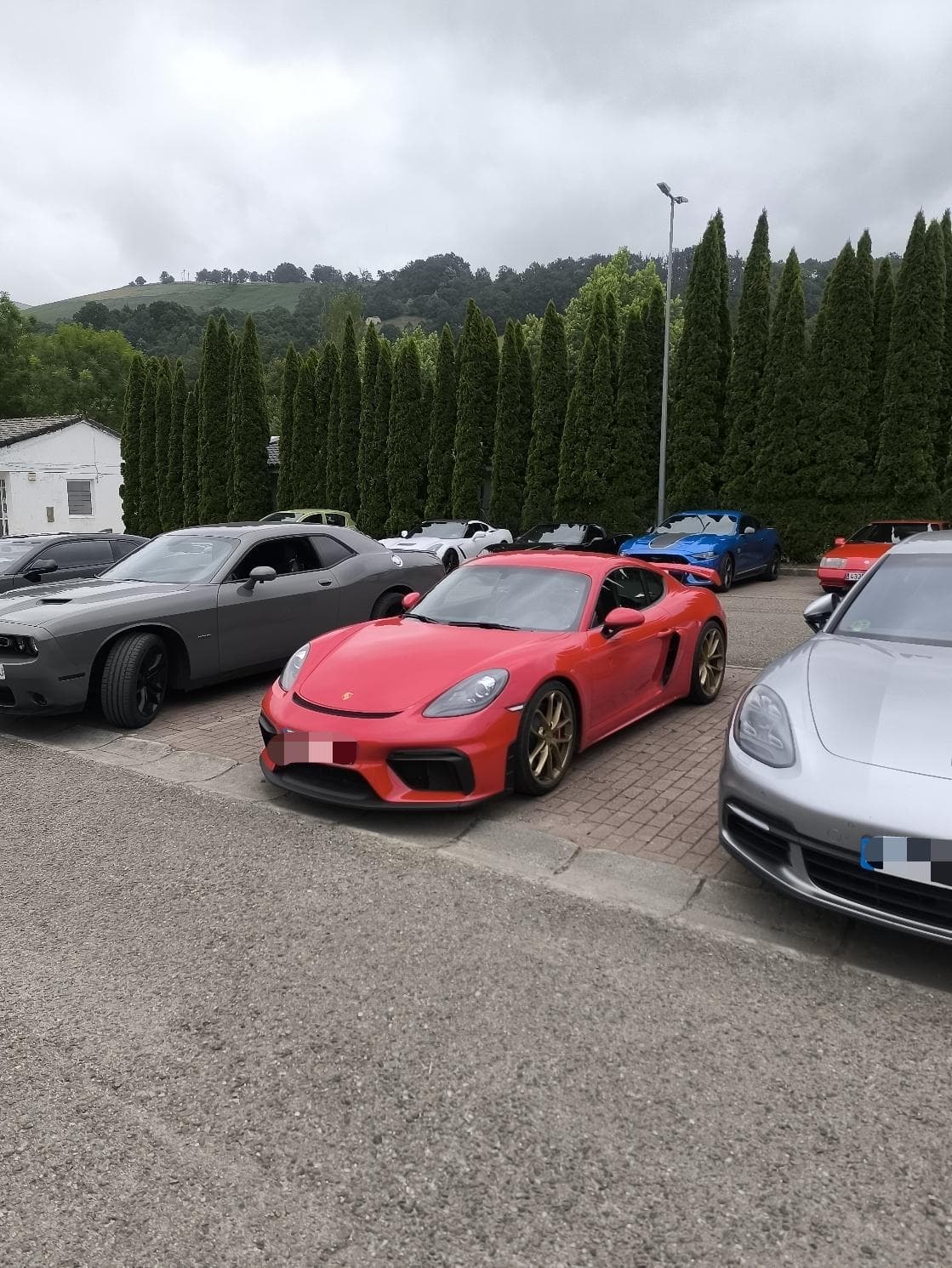 Porsche 718 Cayman, foto original