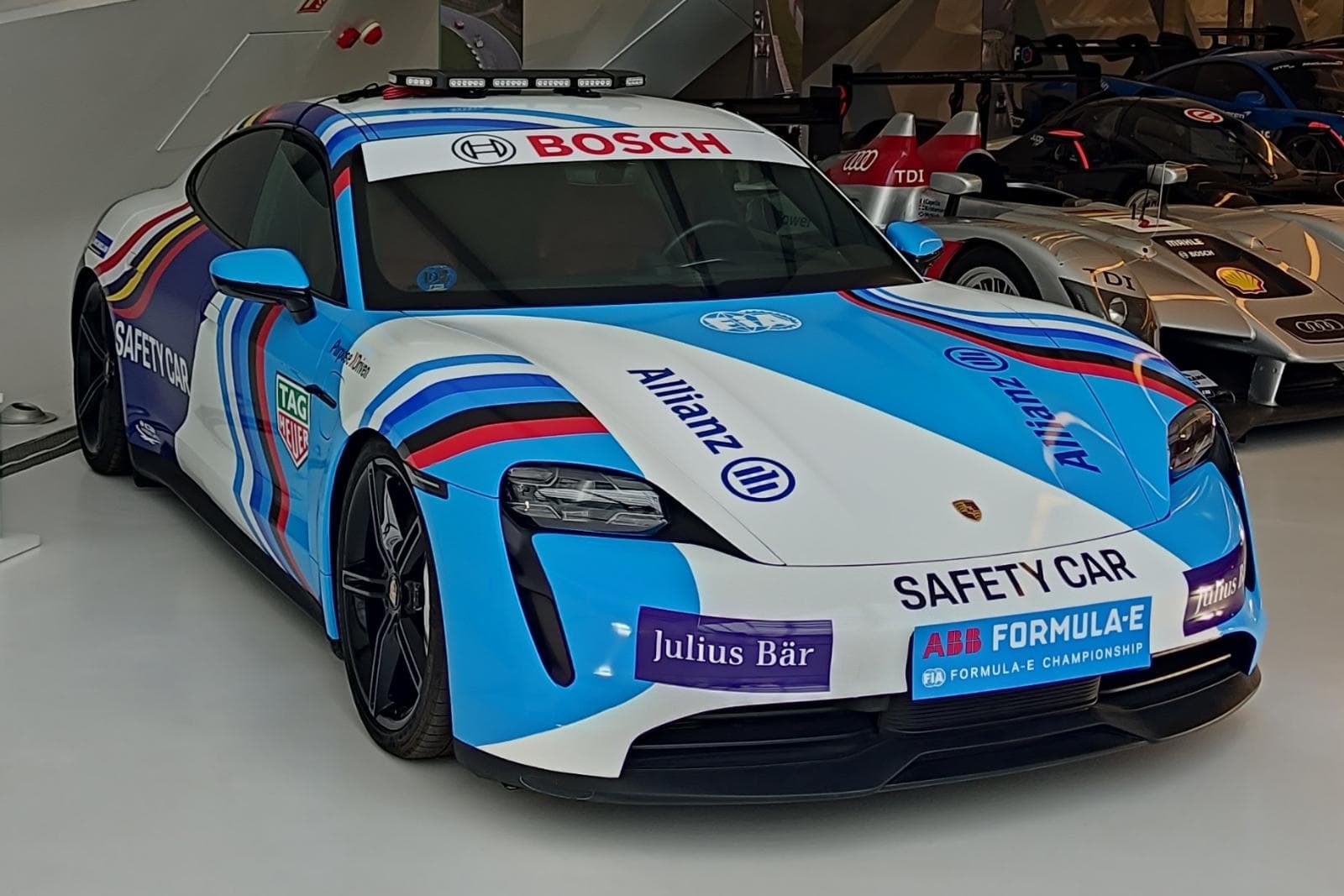 Porsche Taycan Safety Car ABB Formula E
